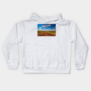 Highway 385 Brewster County Kids Hoodie